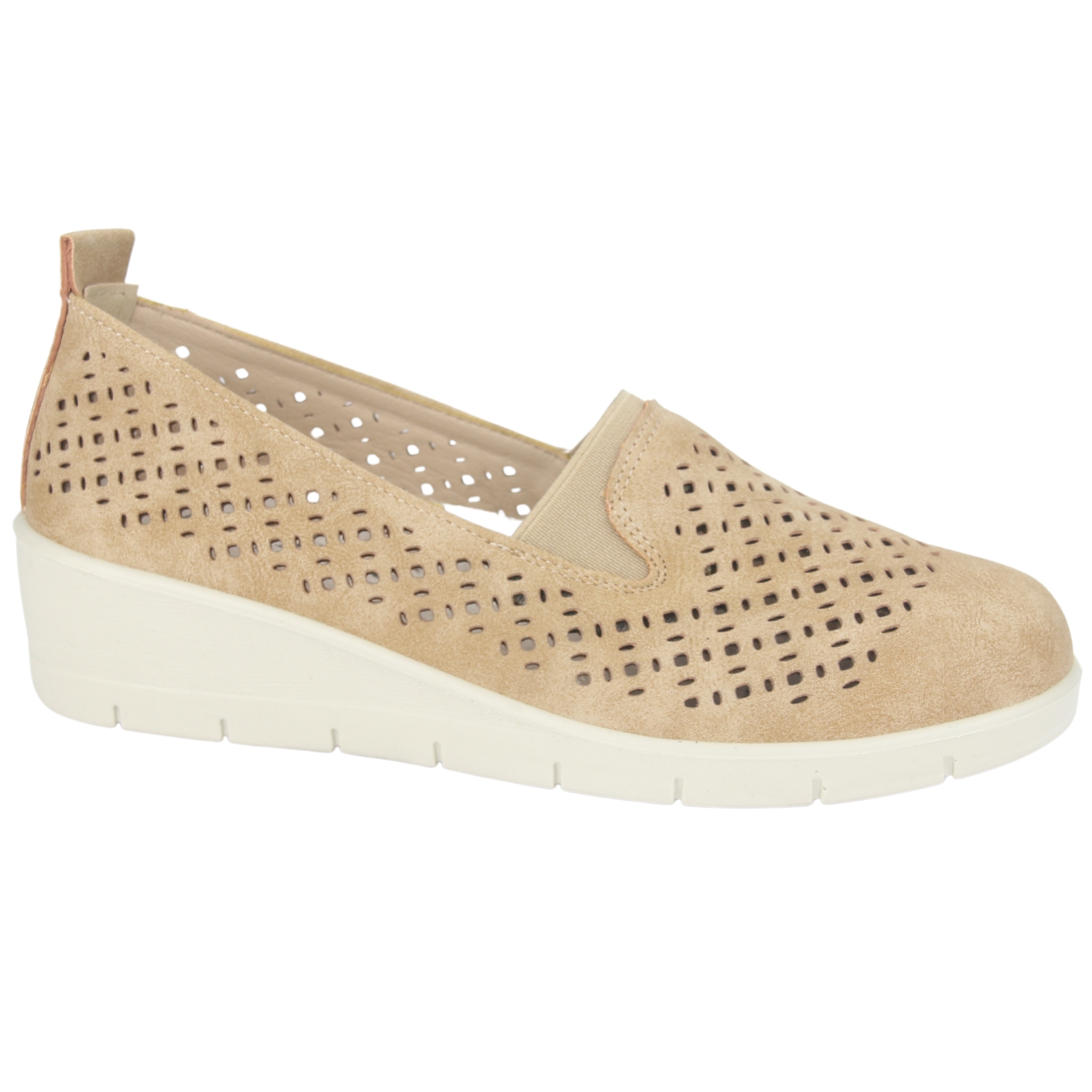 MOCASINES MUJER CHALADA BEIGE DITTER-1 CASUAL