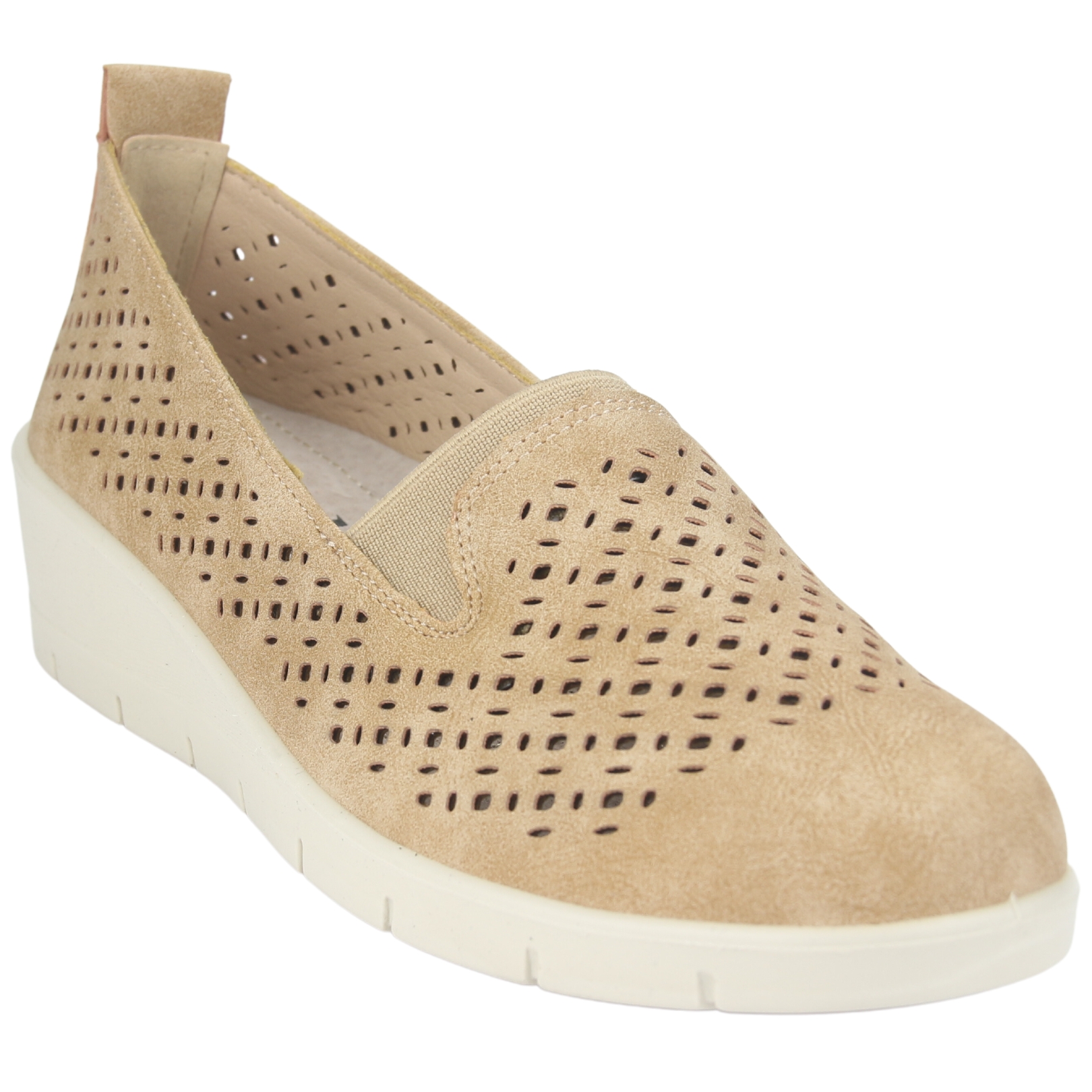 MOCASINES MUJER CHALADA BEIGE DITTER-1 CASUAL - 3