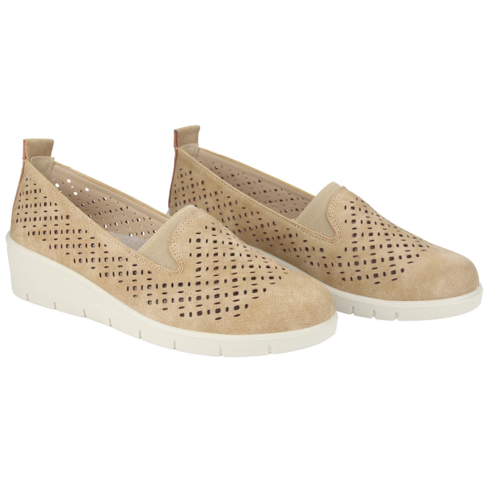 MOCASINES MUJER CHALADA BEIGE DITTER-1 CASUAL - 5