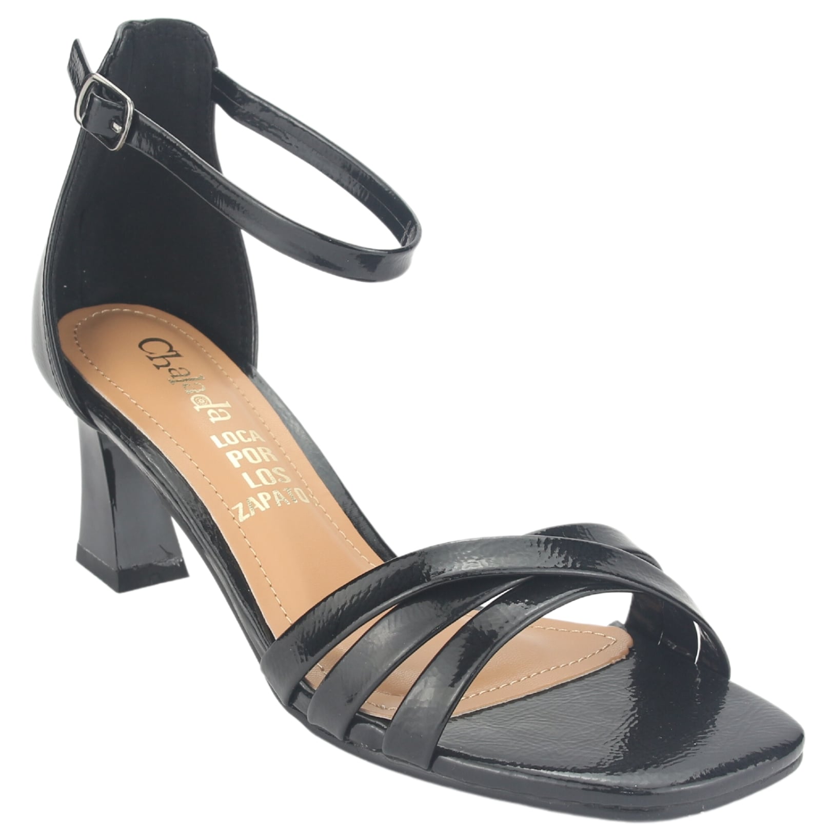 SANDALIAS MUJER CHALADA MURCIA-1 NEGRO CASUAL - 3