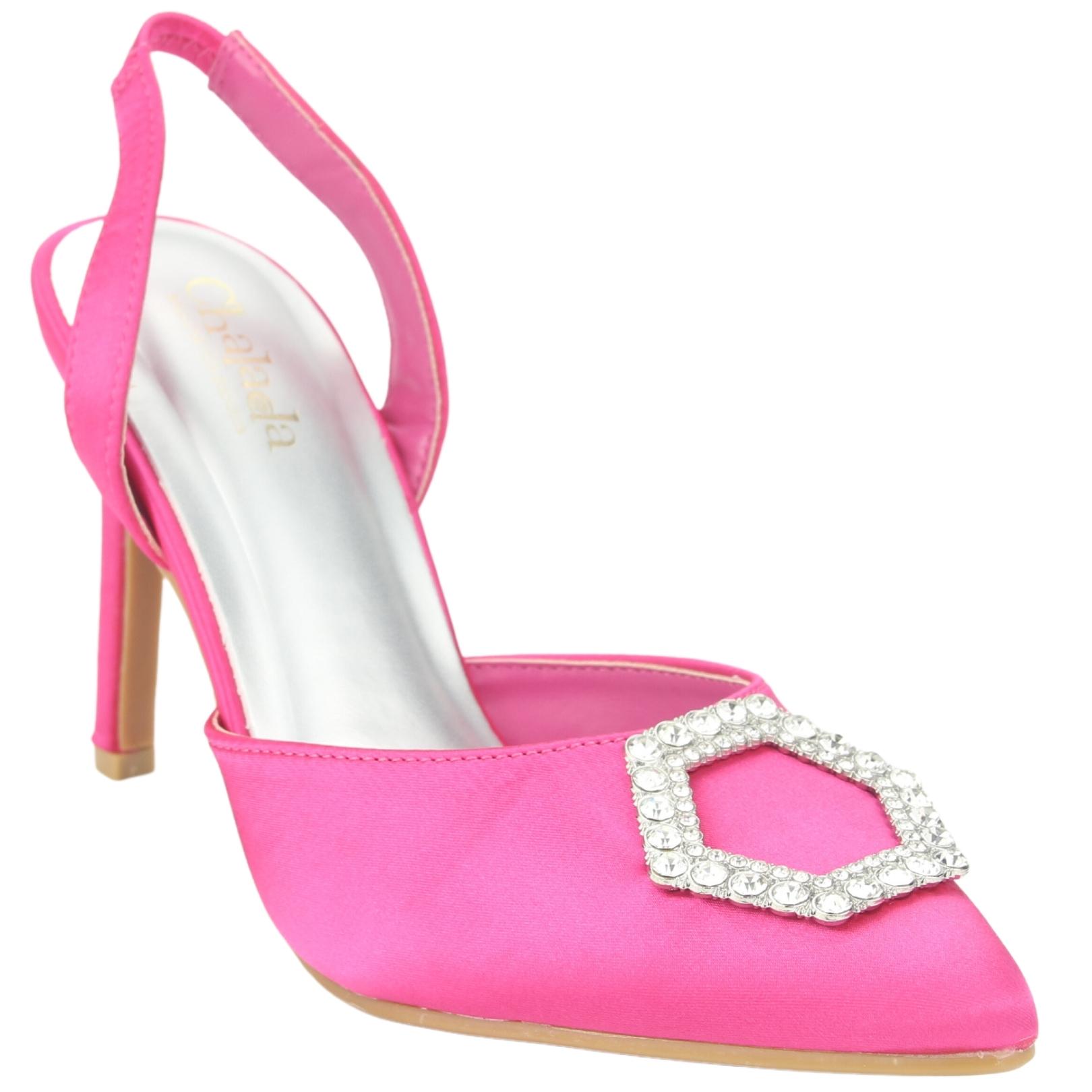ZAPATO CHALADA MUJER CRISTAL-4 ROSADO CASUAL - 3