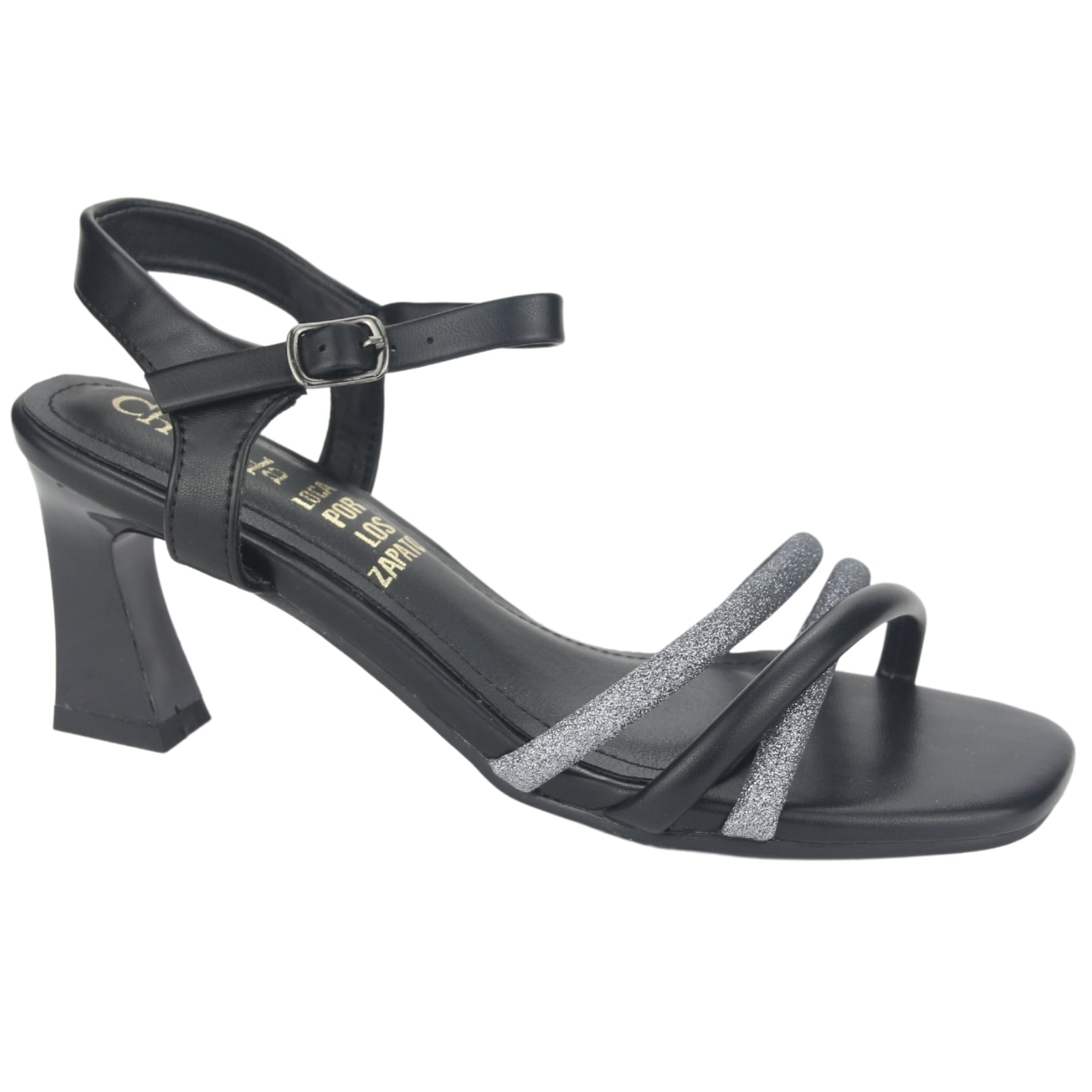 SANDALIA CHALADA MUJER MURCIA-2 NEGRO CASUAL - 1