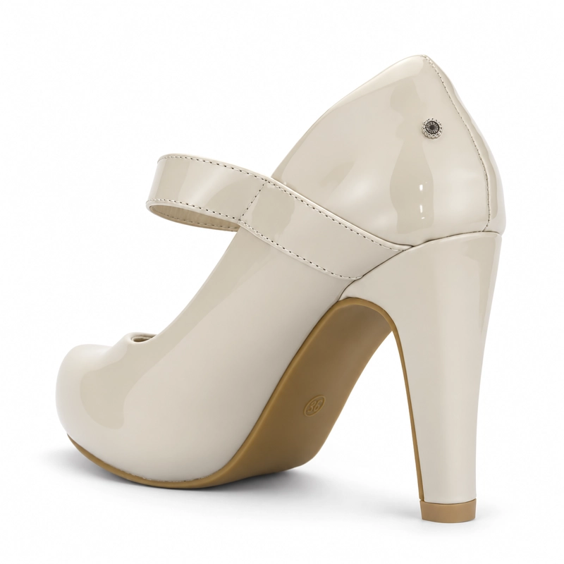 ZAPATO BEIGE MUJER CASUAL CHALADA FASHION - 4