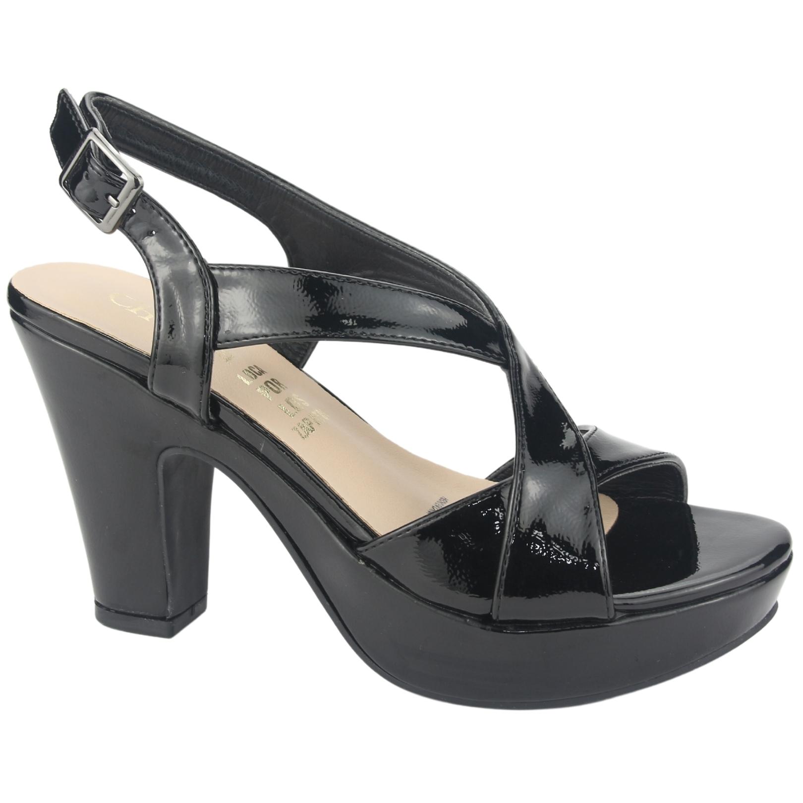 SANDALIA CHALADA MUJER COSIMO-13A NEGRO CASUAL - 1
