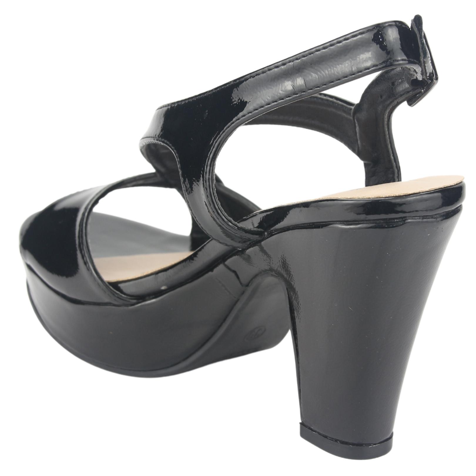 SANDALIA CHALADA MUJER COSIMO-13A NEGRO CASUAL - 4