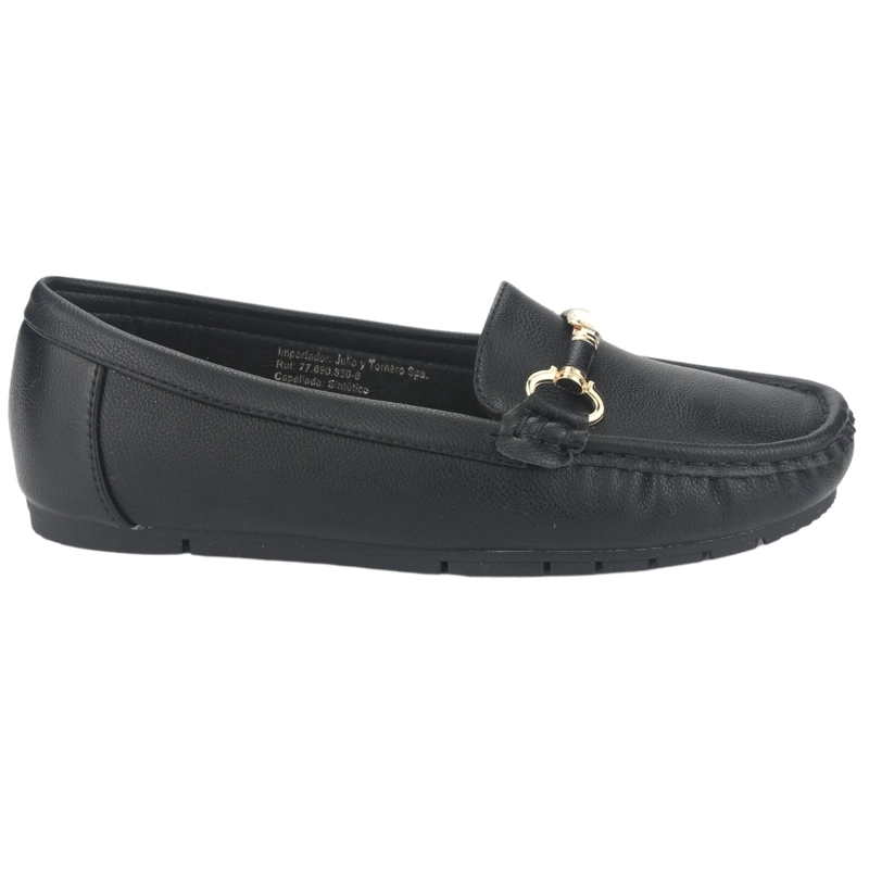 MOCASINES MUJER CHALADA NEGRO CUSCO-36 CASUAL - 1