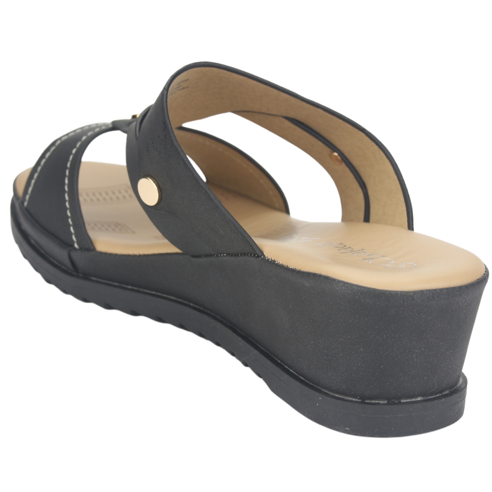SANDALIAS MUJER CHALADA PIURA-17 NEGRO CASUAL - 4