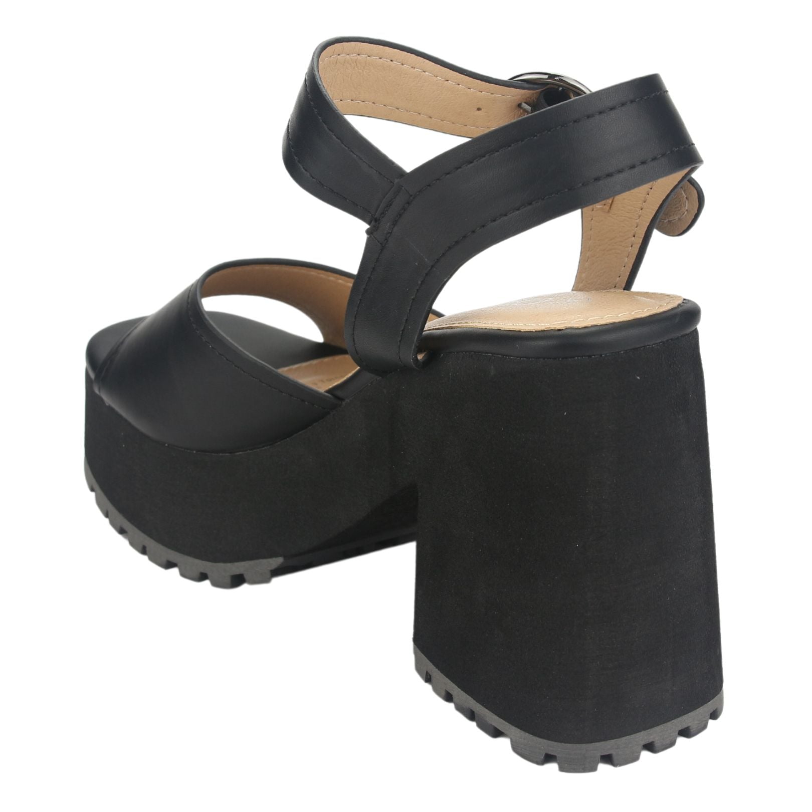 SANDALIA CHALADA MUJER VIVA-6 NEGRO CASUAL - 4