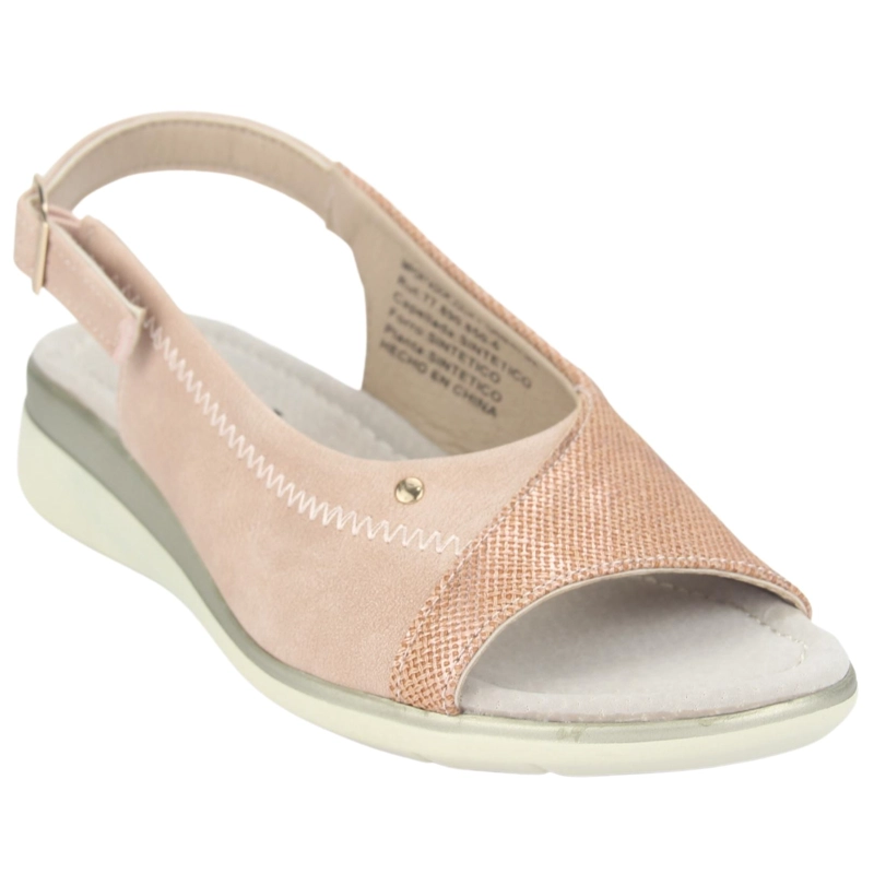 SANDALIAS MUJER CHALADA FLORO-5 ROSADO CASUAL - 3