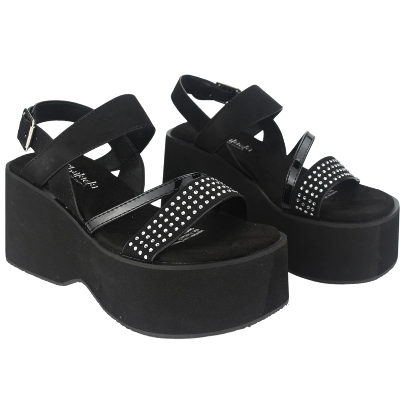 SANDALIAS MUJER CHALADA VERENA-6 NEGRO CASUAL - 4