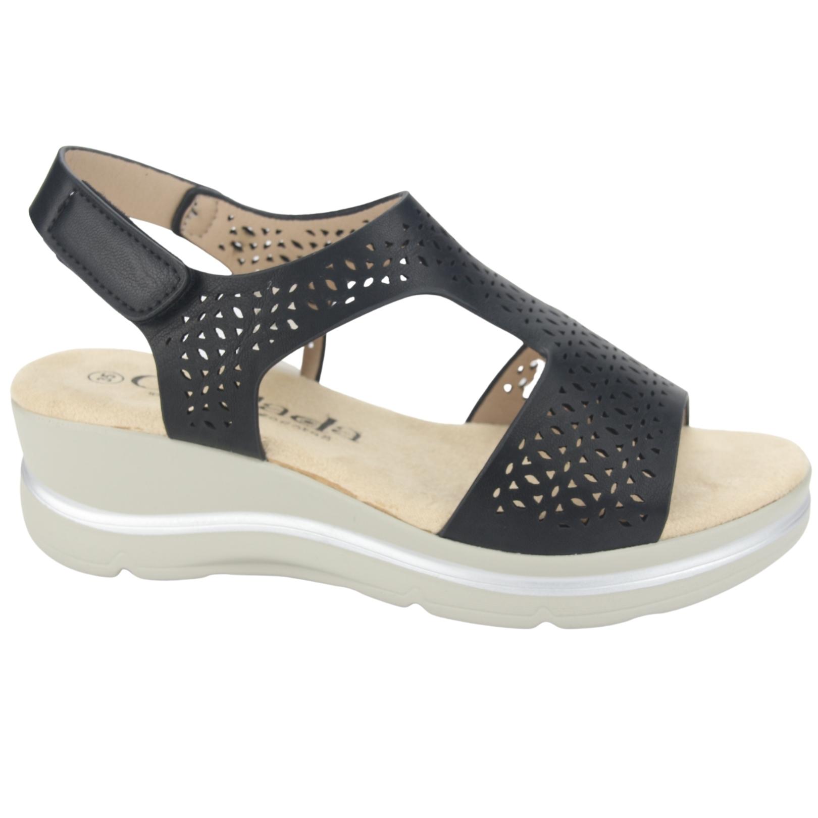 SANDALIAS MUJER CHALADA FAIRLY-3 NEGRO CASUAL - 1