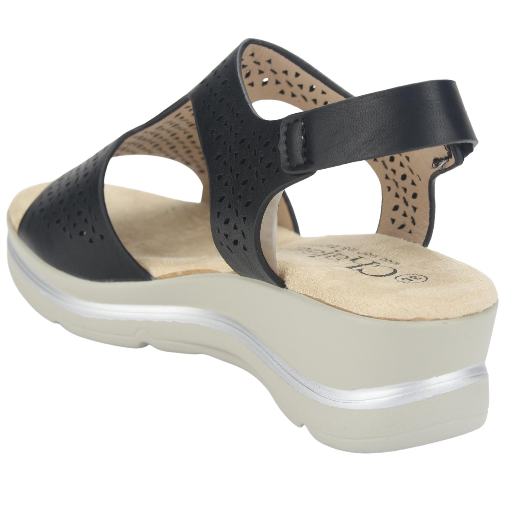 SANDALIAS MUJER CHALADA FAIRLY-3 NEGRO CASUAL - 4