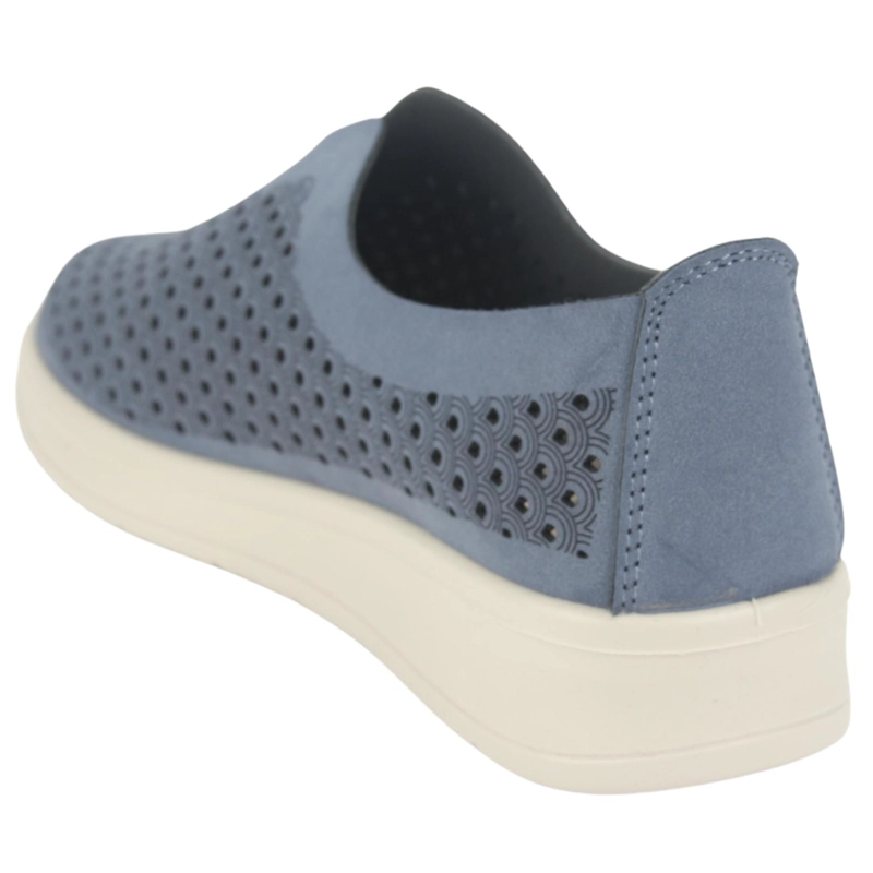 MOCASINES MUJER CHALADA AZUL MARINO DUSTER-1 CASUAL - 4
