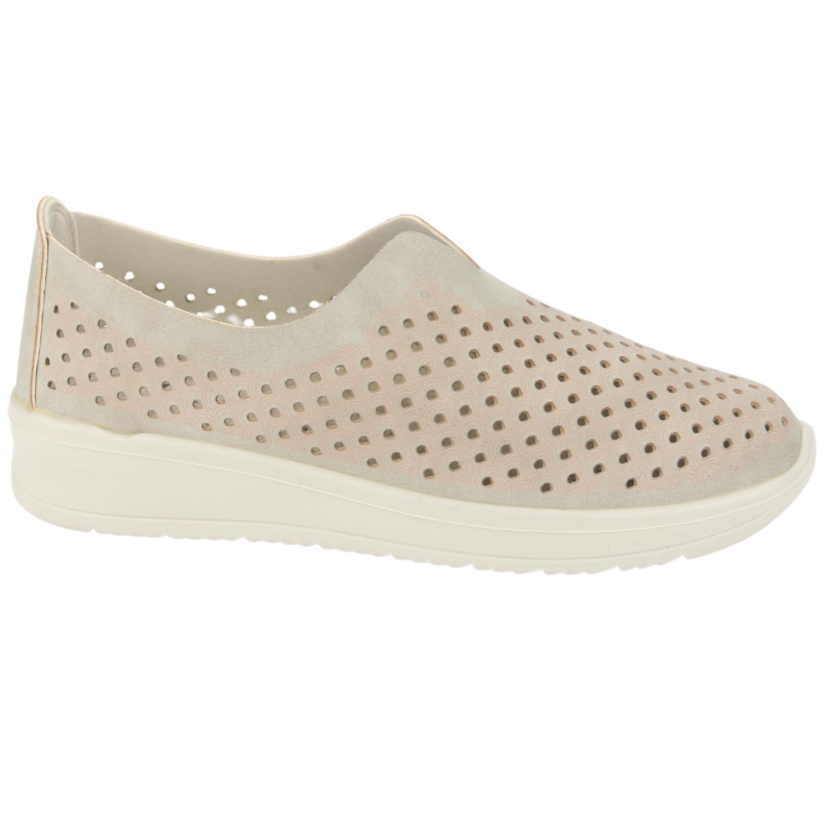 MOCASINES MUJER CHALADA TAUPE DUSTER-1 CASUAL - 1