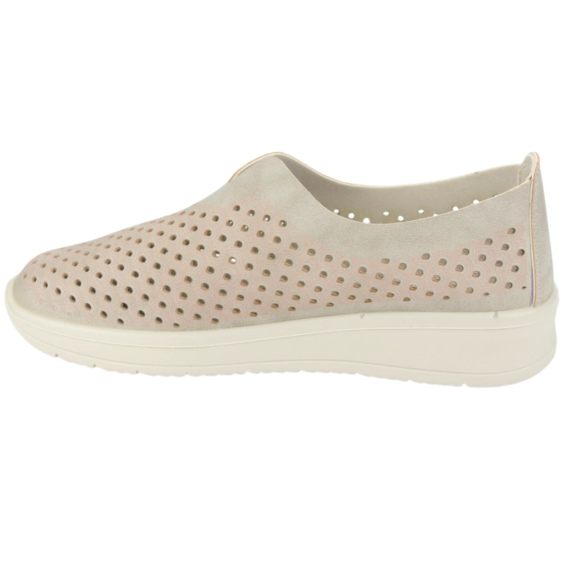 MOCASINES MUJER CHALADA TAUPE DUSTER-1 CASUAL - 2