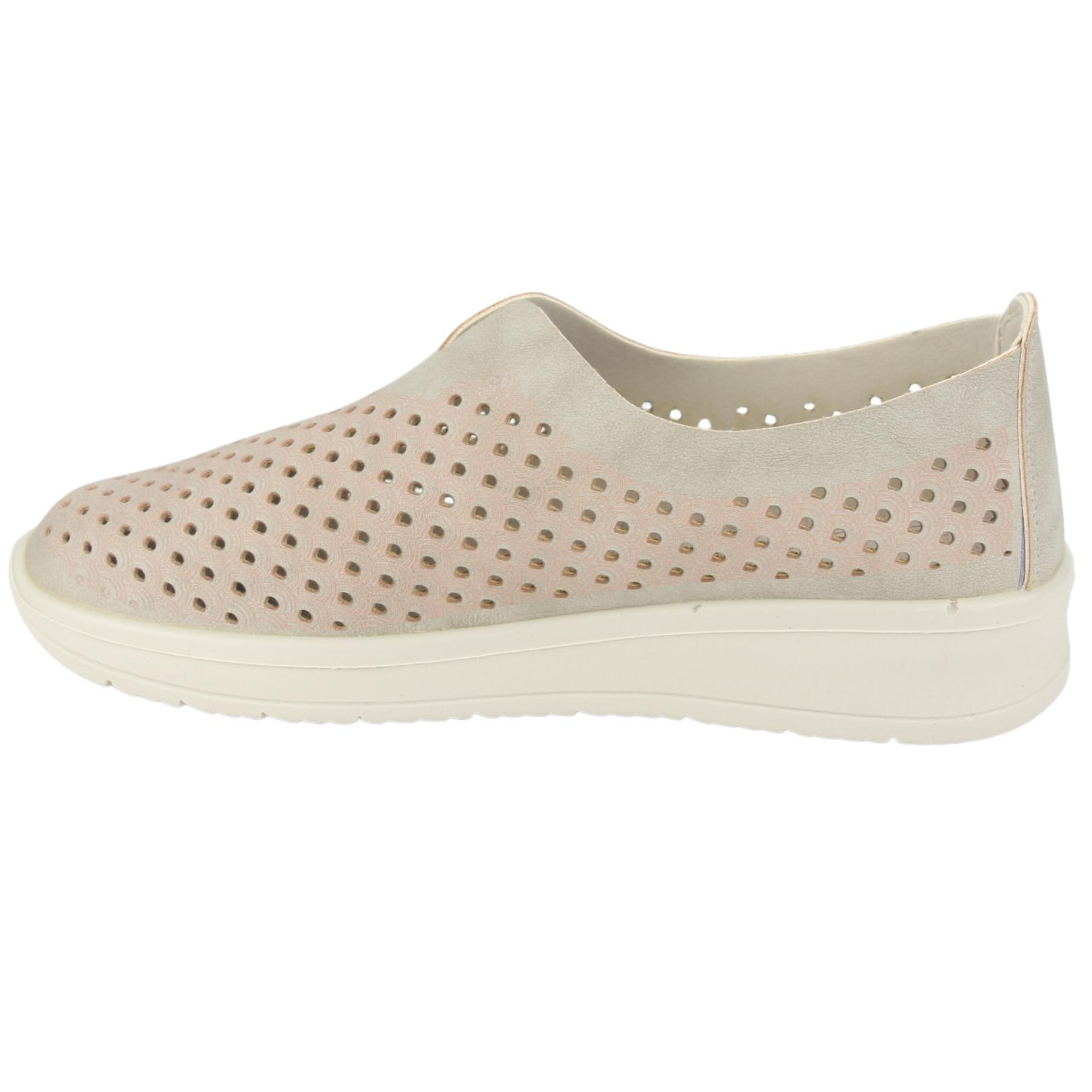 MOCASINES MUJER CHALADA TAUPE DUSTER-1 CASUAL - 2