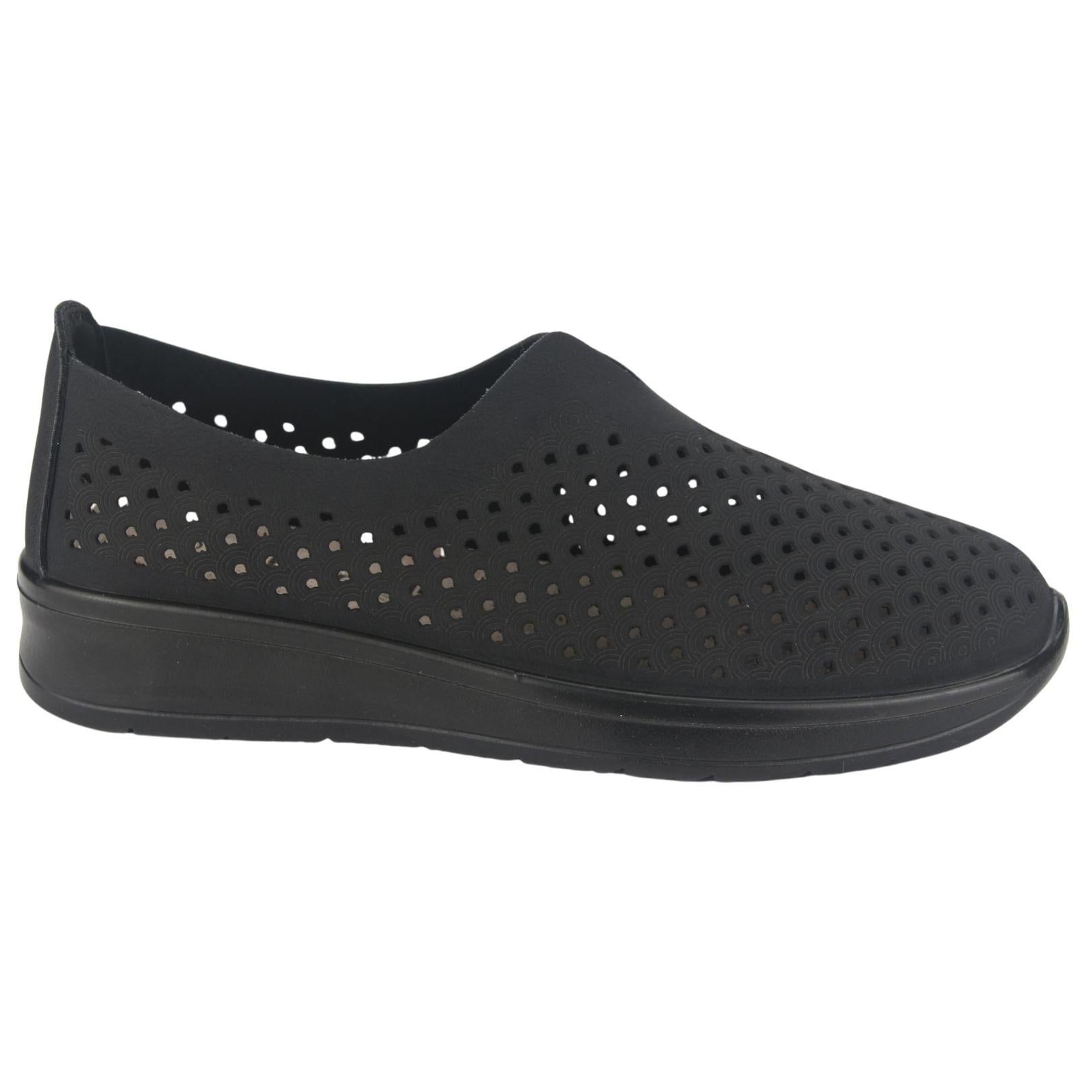 MOCASIN CHALADA MUJER DUSTER-1 NEGRO CASUAL - 1
