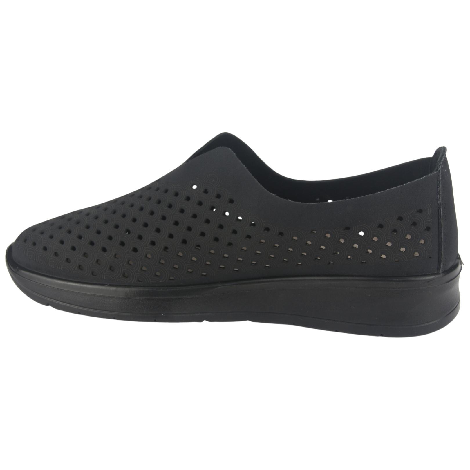 MOCASIN CHALADA MUJER DUSTER-1 NEGRO CASUAL - 2