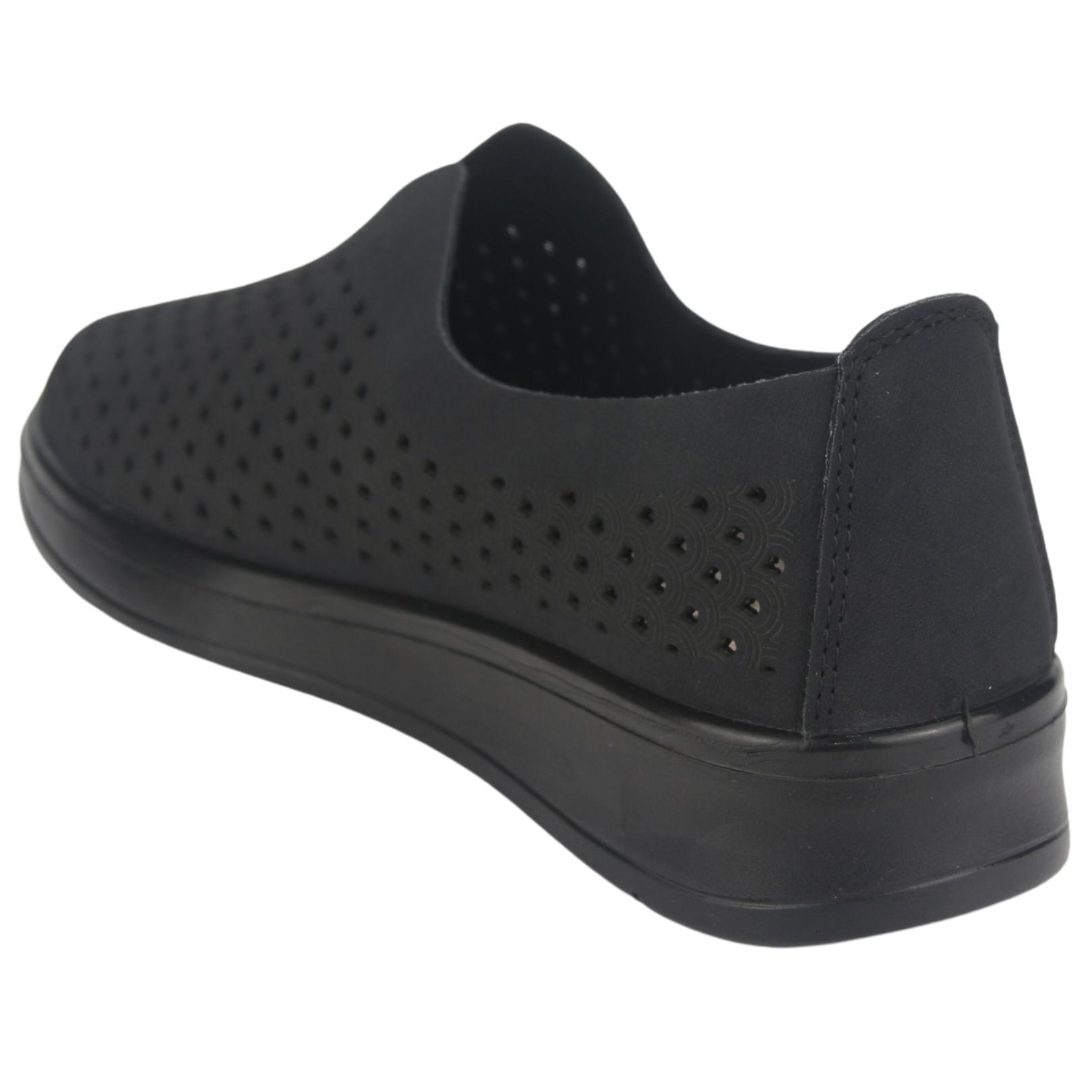 MOCASIN CHALADA MUJER DUSTER-1 NEGRO CASUAL - 4