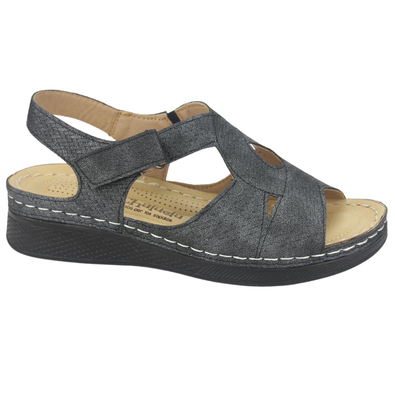 SANDALIAS MUJER CHALADA DIDI-2 NEGRO CASUAL - 1