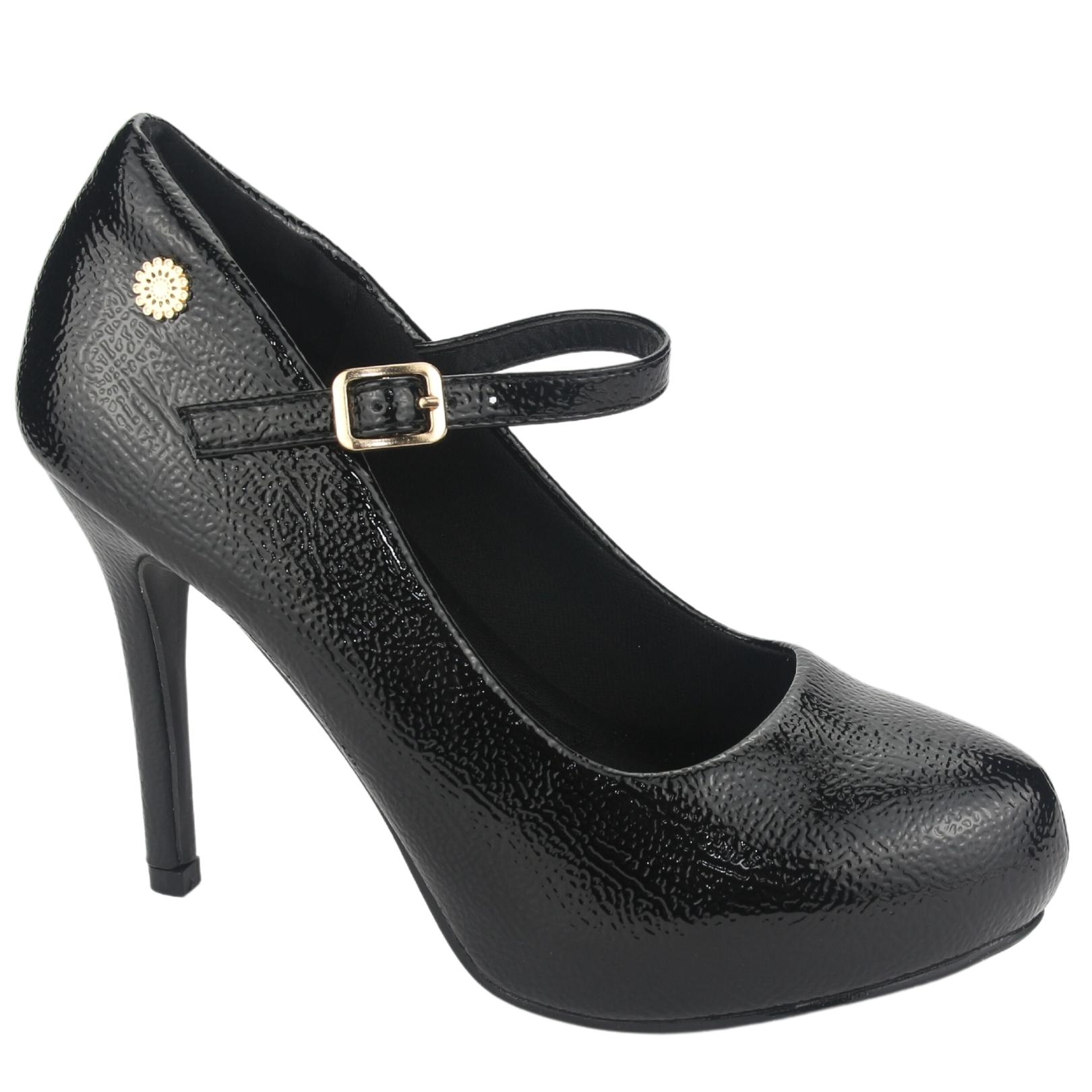 ZAPATO CHALADA MUJER FEEL-2 NEGRO CASUAL - 1