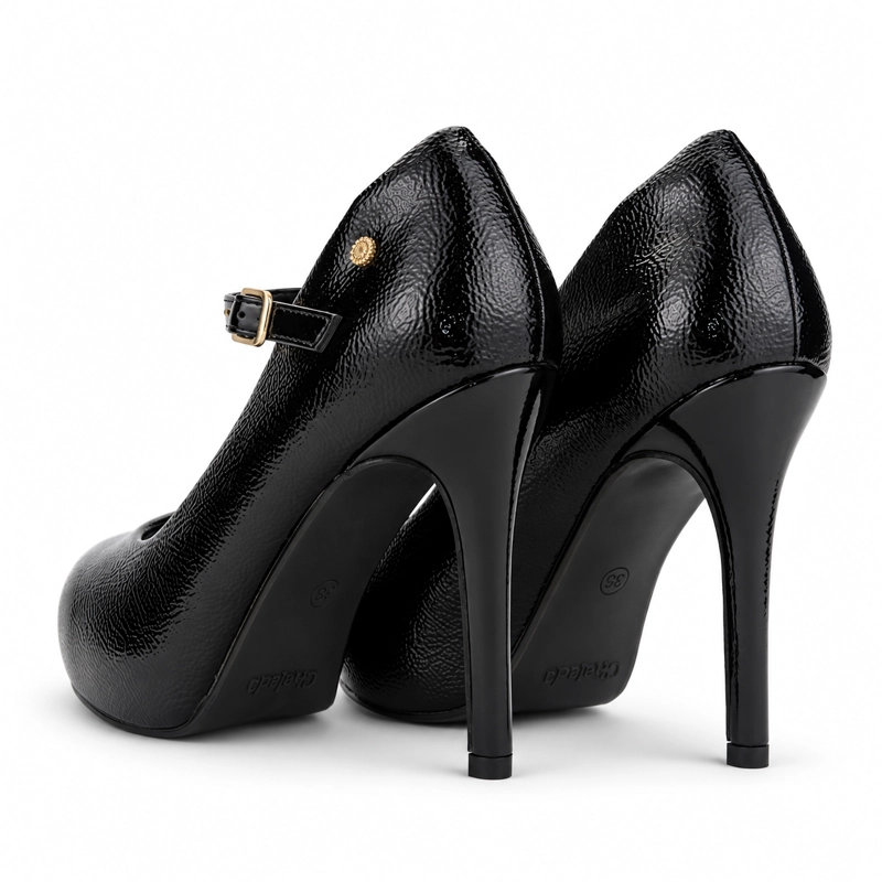 ZAPATO NEGRO MUJER CASUAL CHALADA FEEL - 6