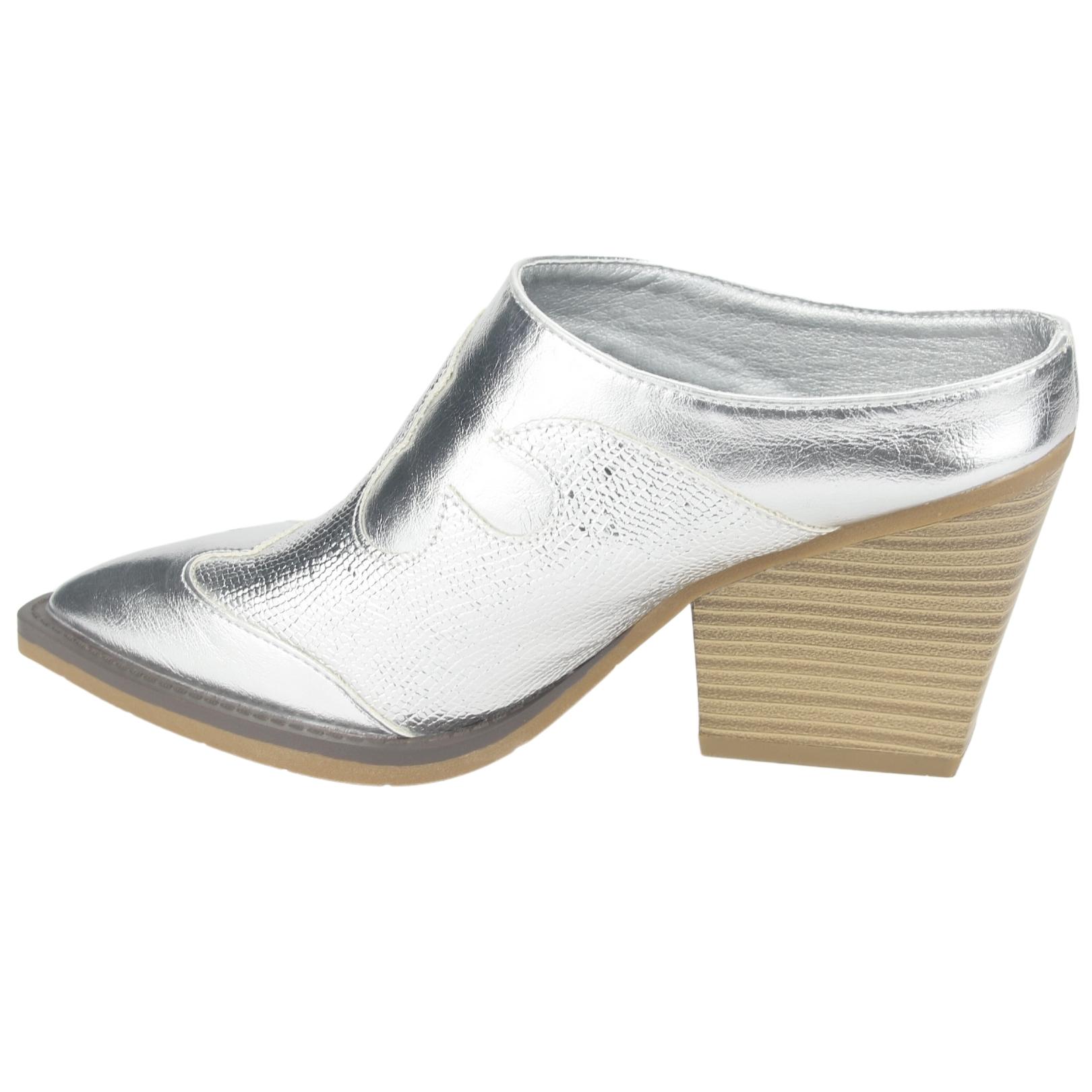 ZAPATO CHALADA MUJER WAY-1 PLATEADO CASUAL - 2