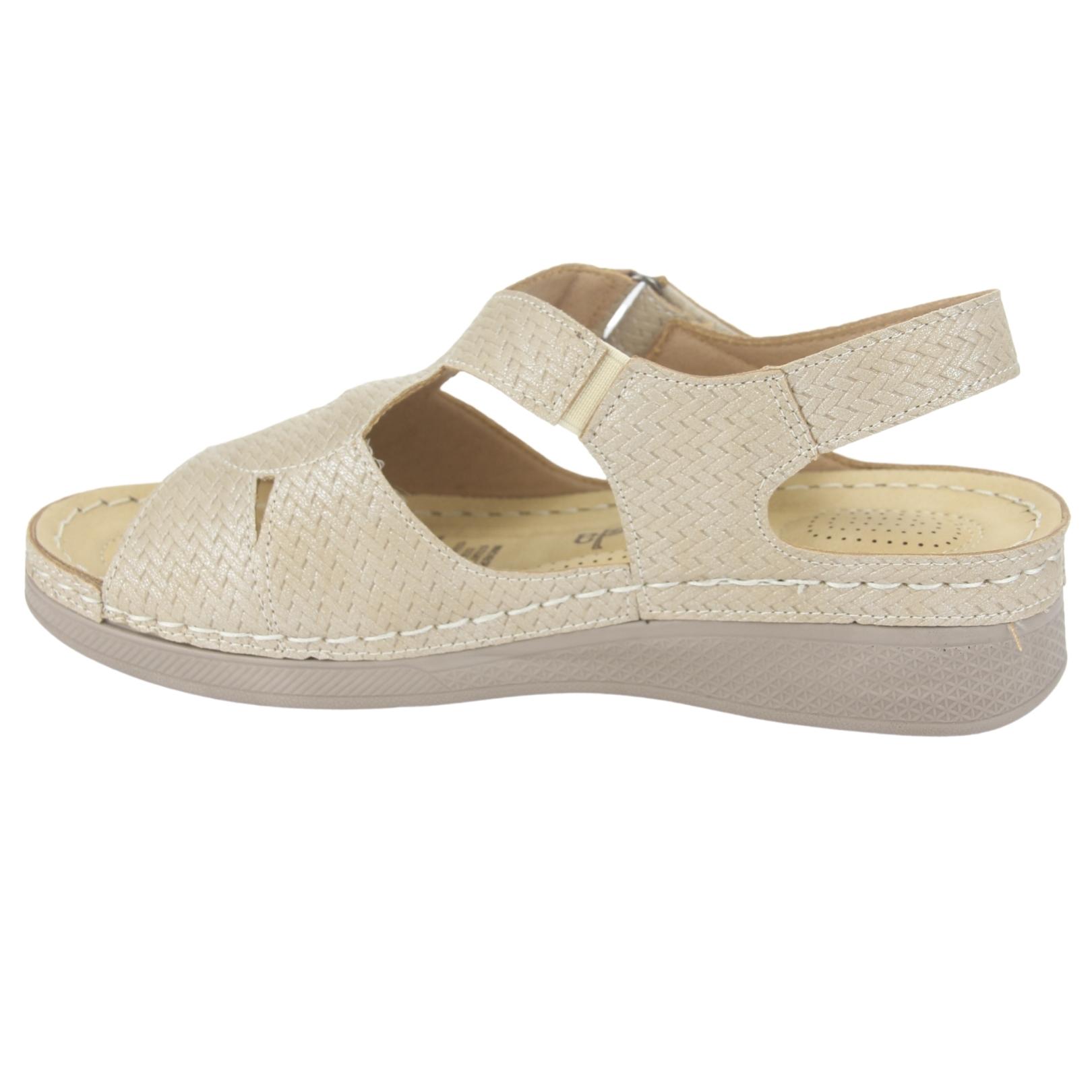 SANDALIAS MUJER CHALADA DIDI-2 DORADO CASUAL - 2