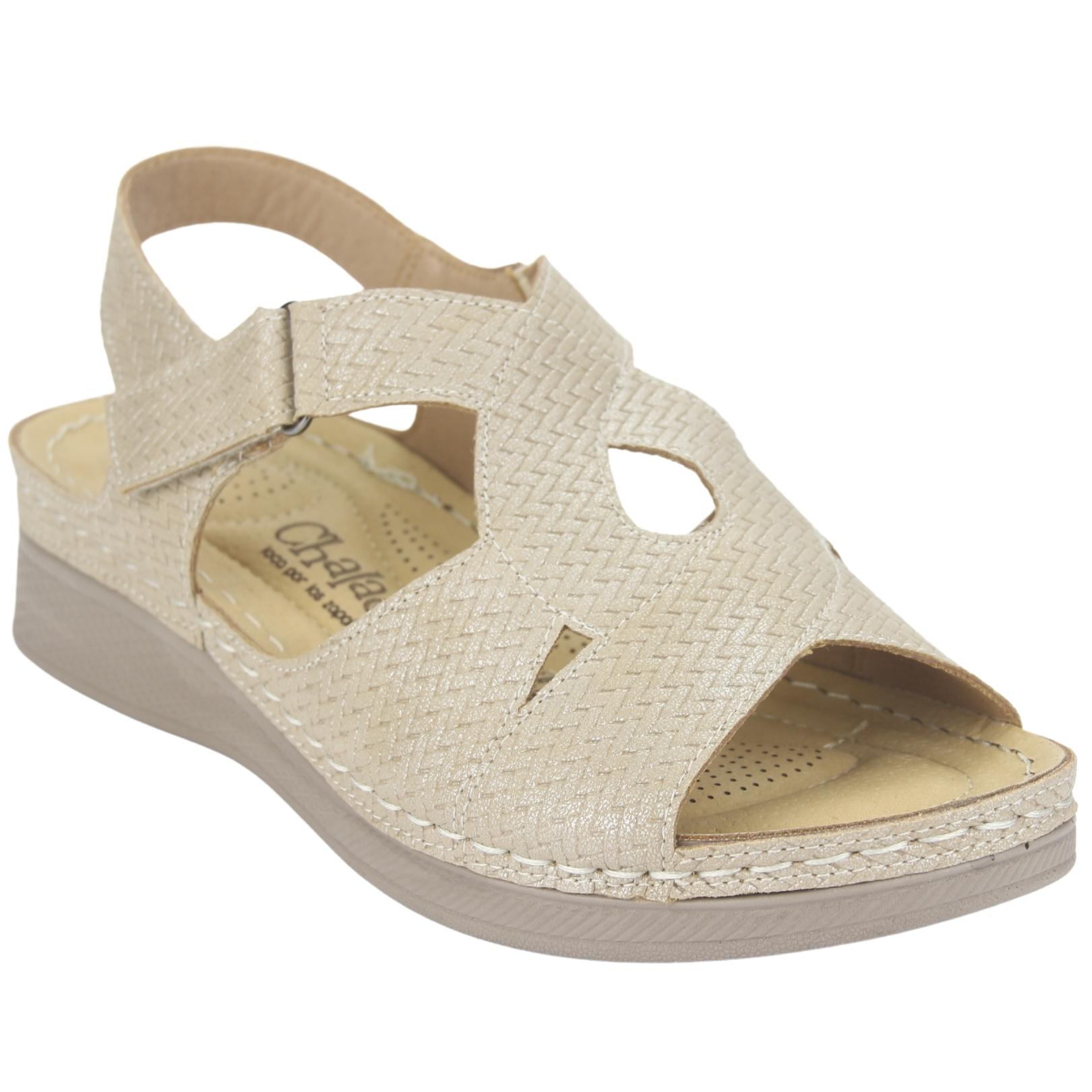SANDALIAS MUJER CHALADA DIDI-2 DORADO CASUAL - 3