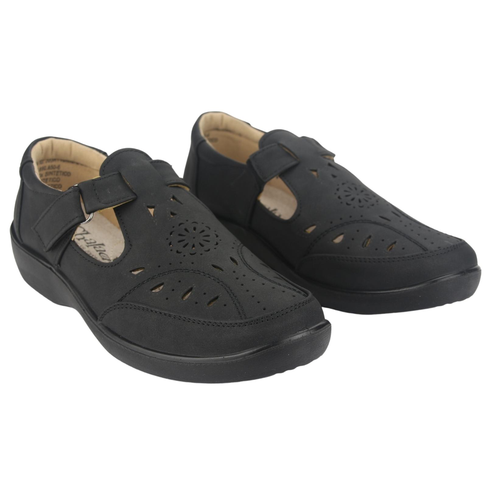 MOCASIN CHALADA MUJER DONG-1 NEGRO CASUAL - 5