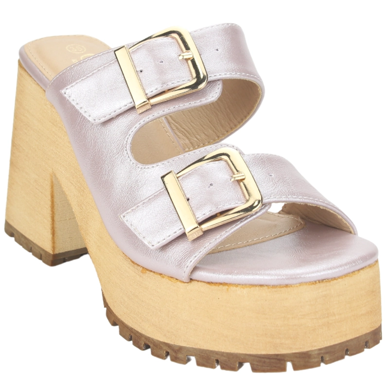 SANDALIAS MUJER CHALADA VIVA-5 LILA CASUAL - 3