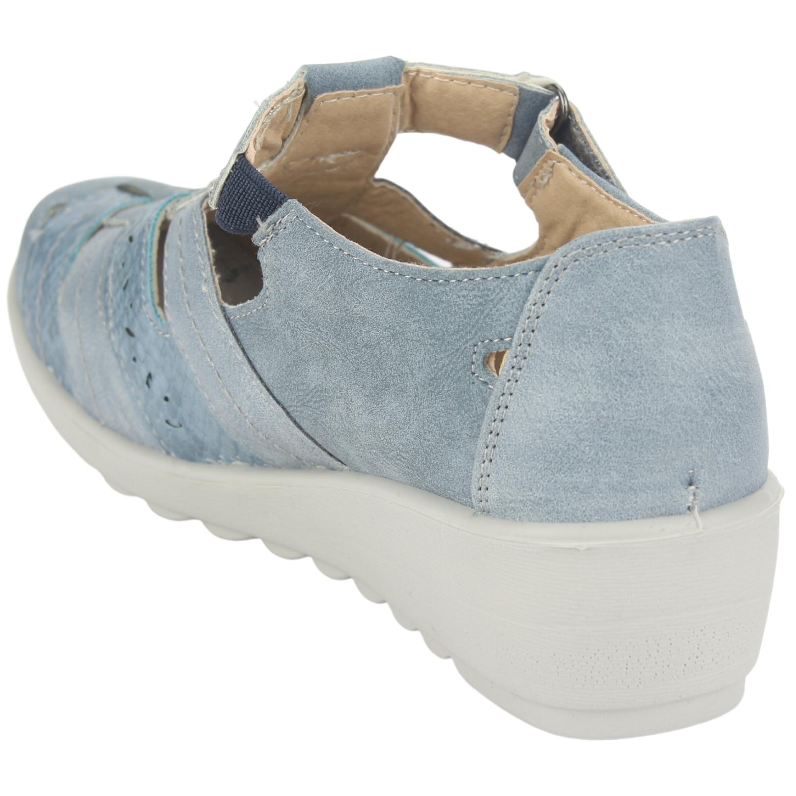 MOCASINES MUJER CHALADA AZUL DEZA-2 CASUAL - 4