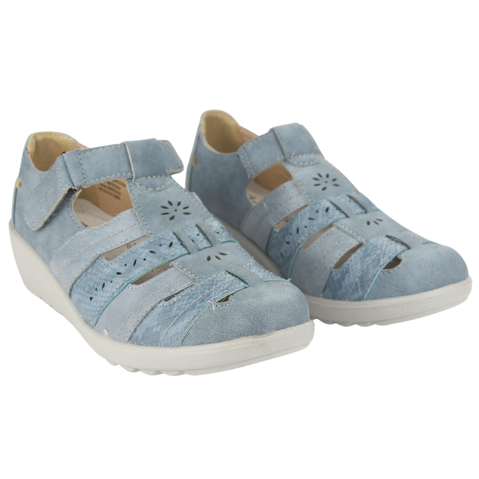 MOCASINES MUJER CHALADA AZUL DEZA-2 CASUAL - 5