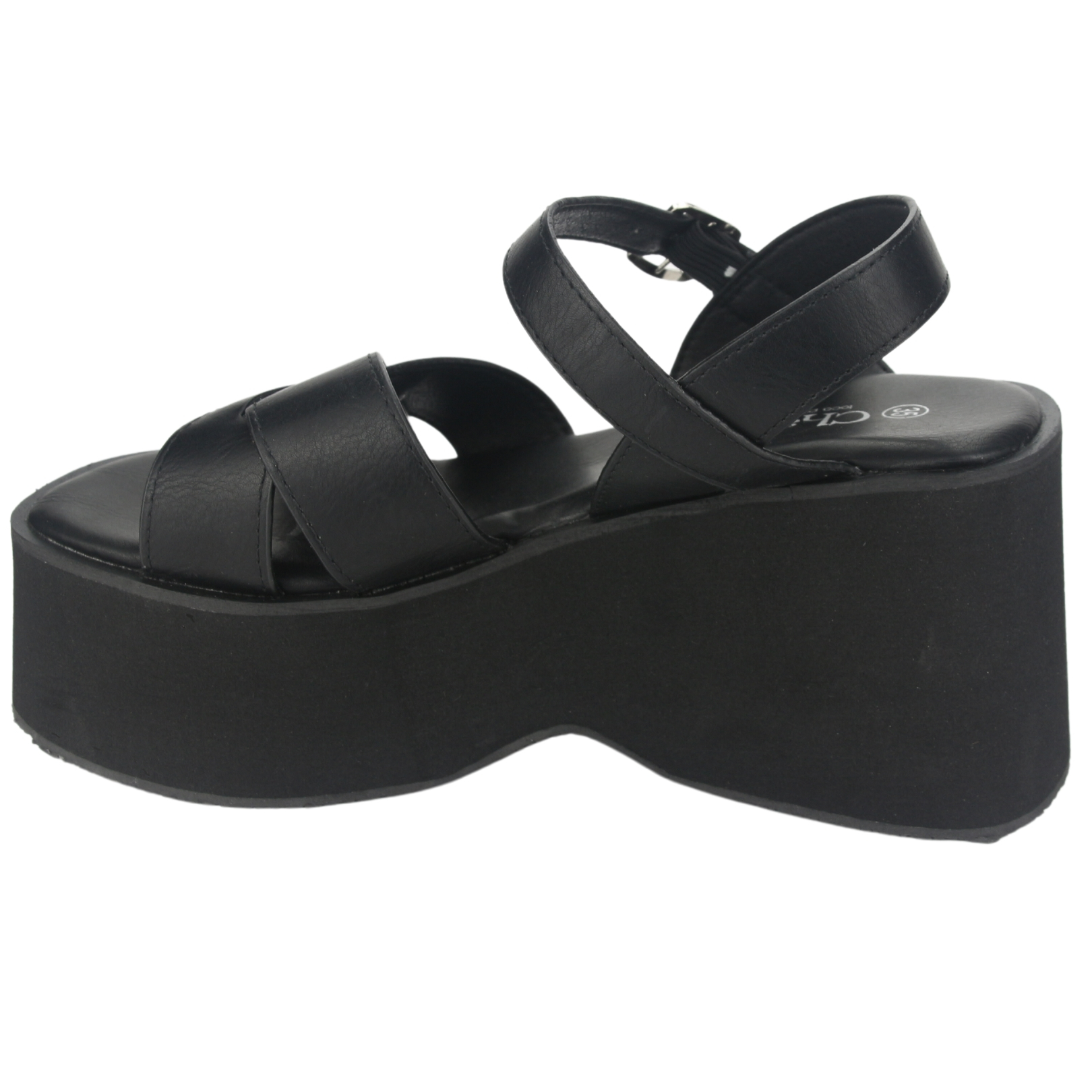 SANDALIAS MUJER CHALADA VERENA-5 NEGRO CASUAL - 2