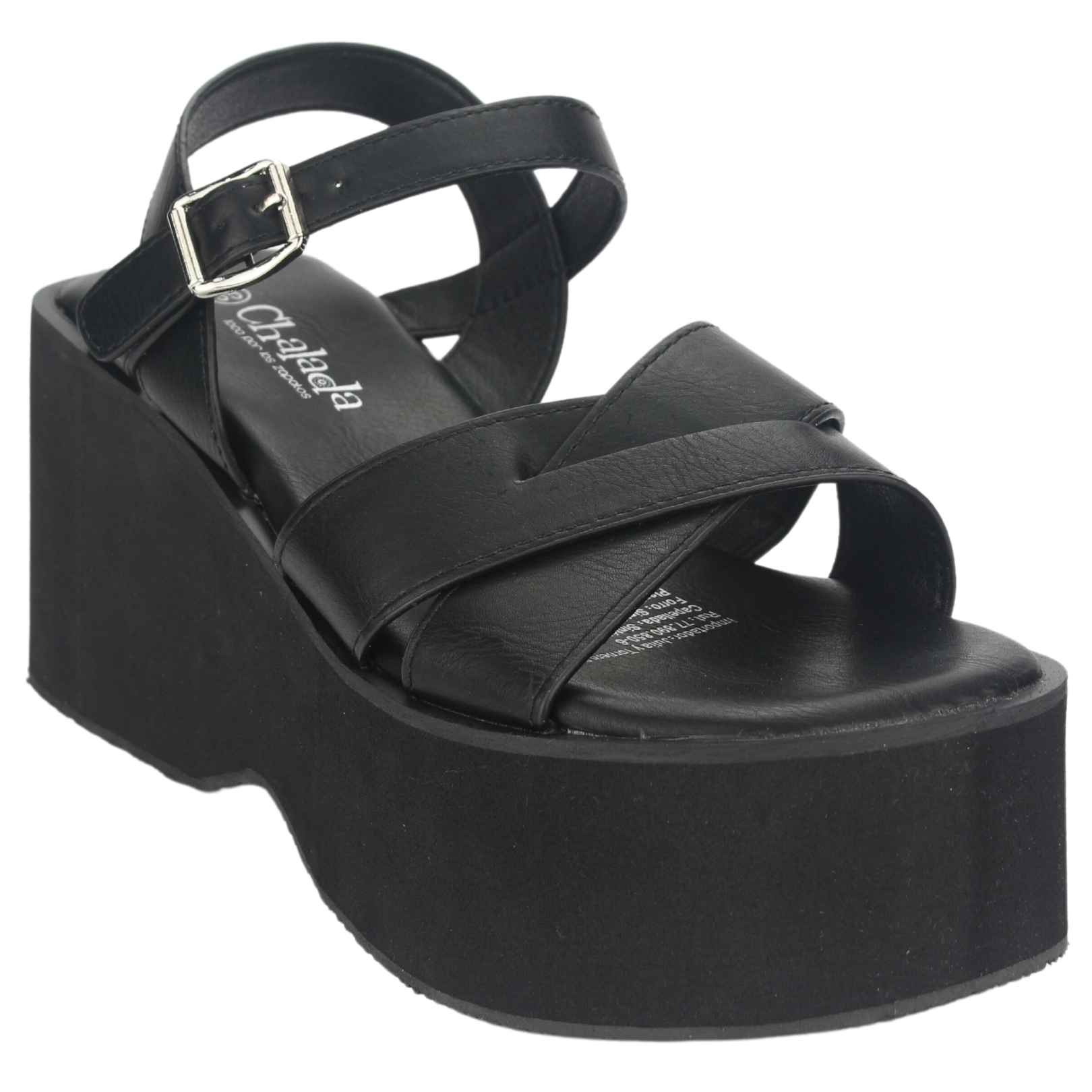 SANDALIAS MUJER CHALADA VERENA-5 NEGRO CASUAL - 3