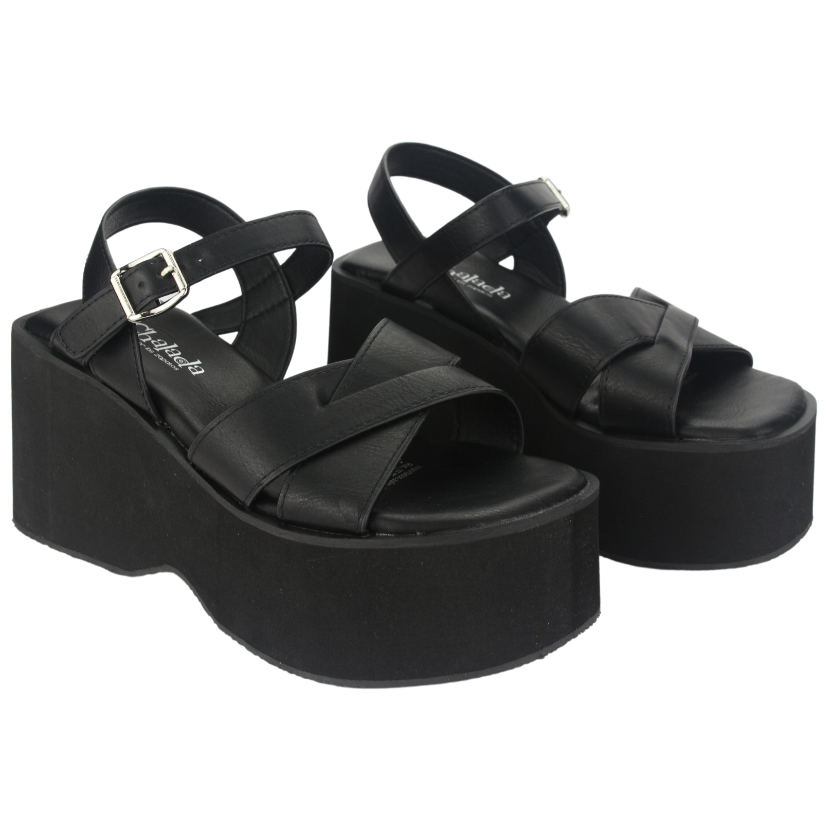 SANDALIAS MUJER CHALADA VERENA-5 NEGRO CASUAL - 4