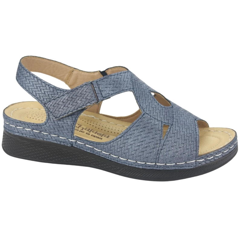 SANDALIAS MUJER CHALADA DIDI-2 AZUL CASUAL - 1