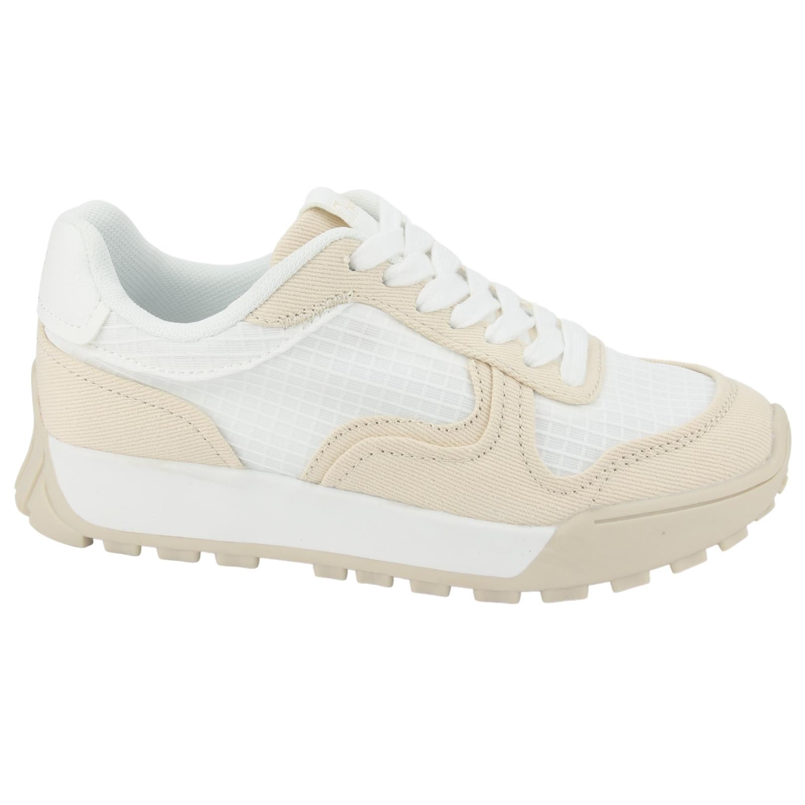 ZAPATILLAS MUJER CHALADA URBANAS CREMA MAXXI-6 - 1