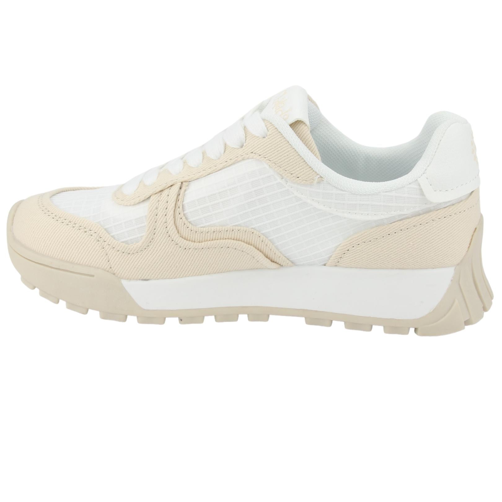 ZAPATILLAS MUJER CHALADA URBANAS CREMA MAXXI-6 - 2