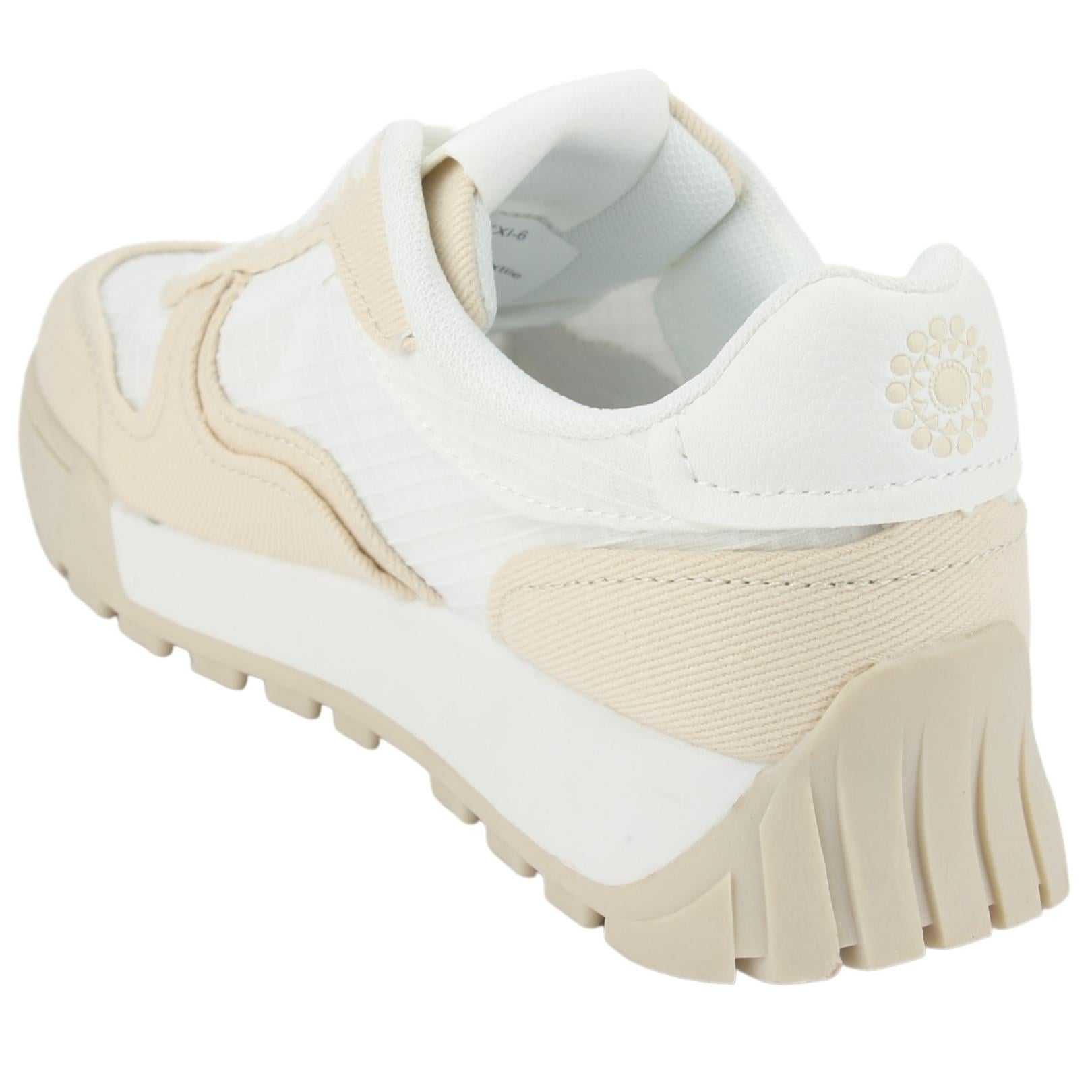 ZAPATILLAS MUJER CHALADA URBANAS CREMA MAXXI-6 - 4