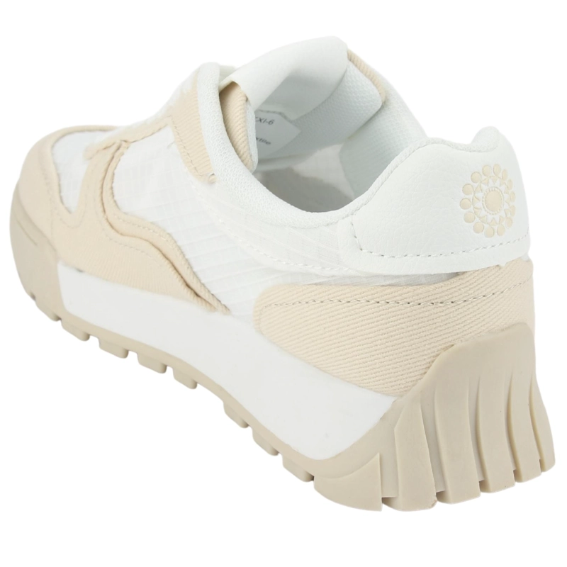 ZAPATILLAS MUJER CHALADA URBANAS CREMA MAXXI-6 - 4