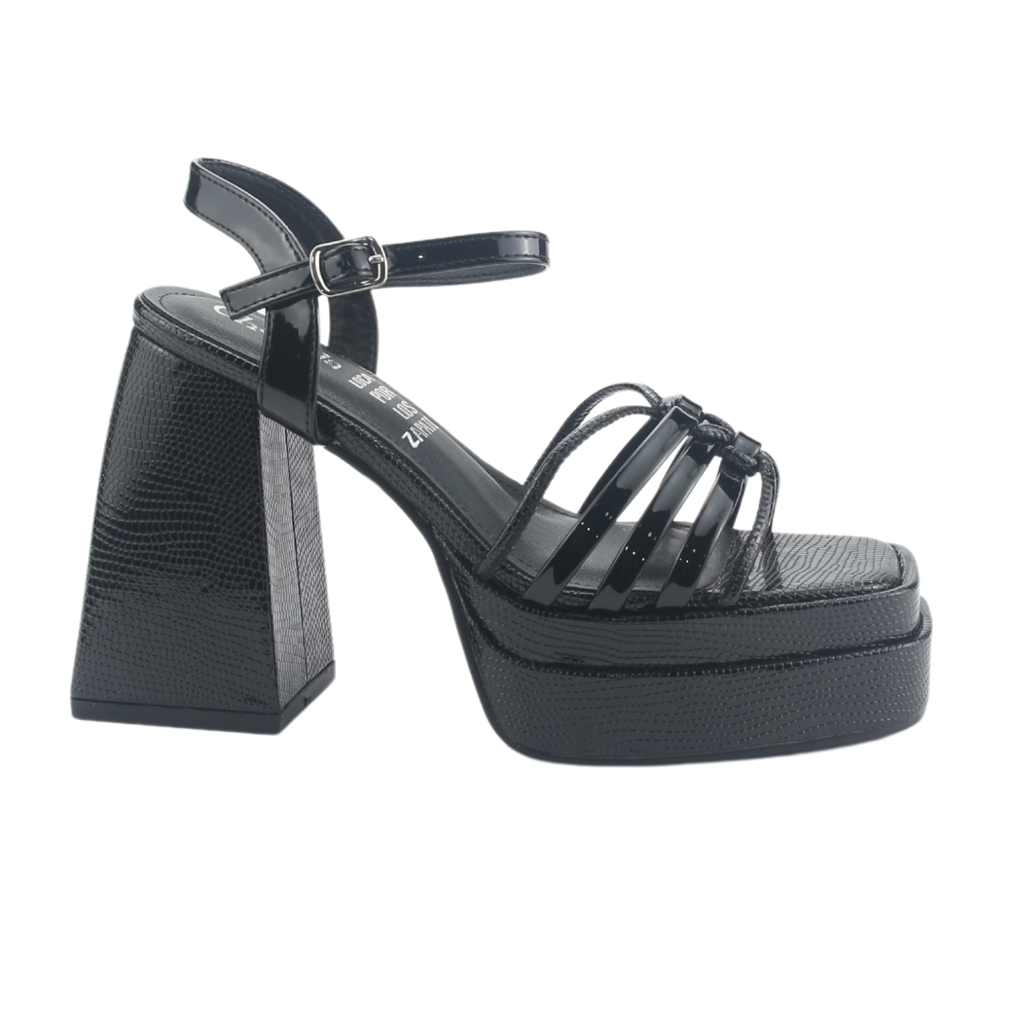 SANDALIAS MUJER CHALADA YAYA-2 NEGRO CASUAL - 1