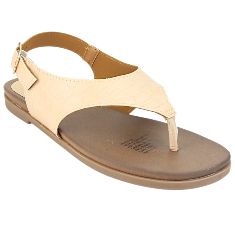 SANDALIAS MUJER CHALADA PRELA-13 BEIGE CASUAL - 3