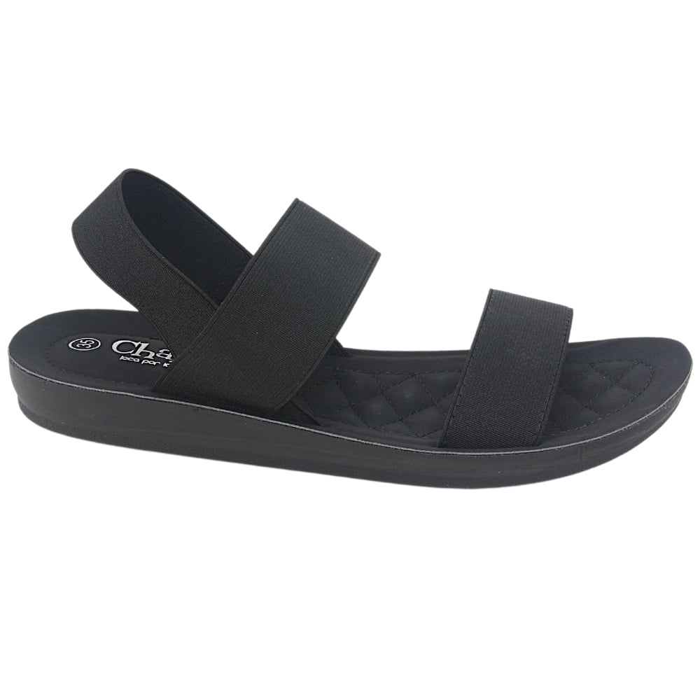 SANDALIAS MUJER CHALADA QUANTA-10 NEGRO CASUAL - 1