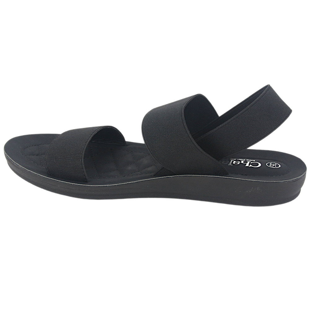 SANDALIAS MUJER CHALADA QUANTA-10 NEGRO CASUAL - 2