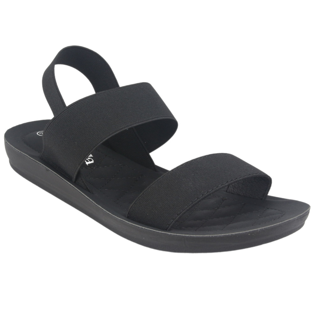 SANDALIAS MUJER CHALADA QUANTA-10 NEGRO CASUAL - 3