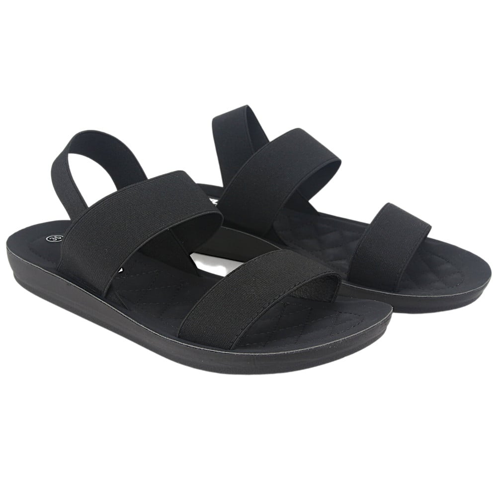 SANDALIAS MUJER CHALADA QUANTA-10 NEGRO CASUAL - 4