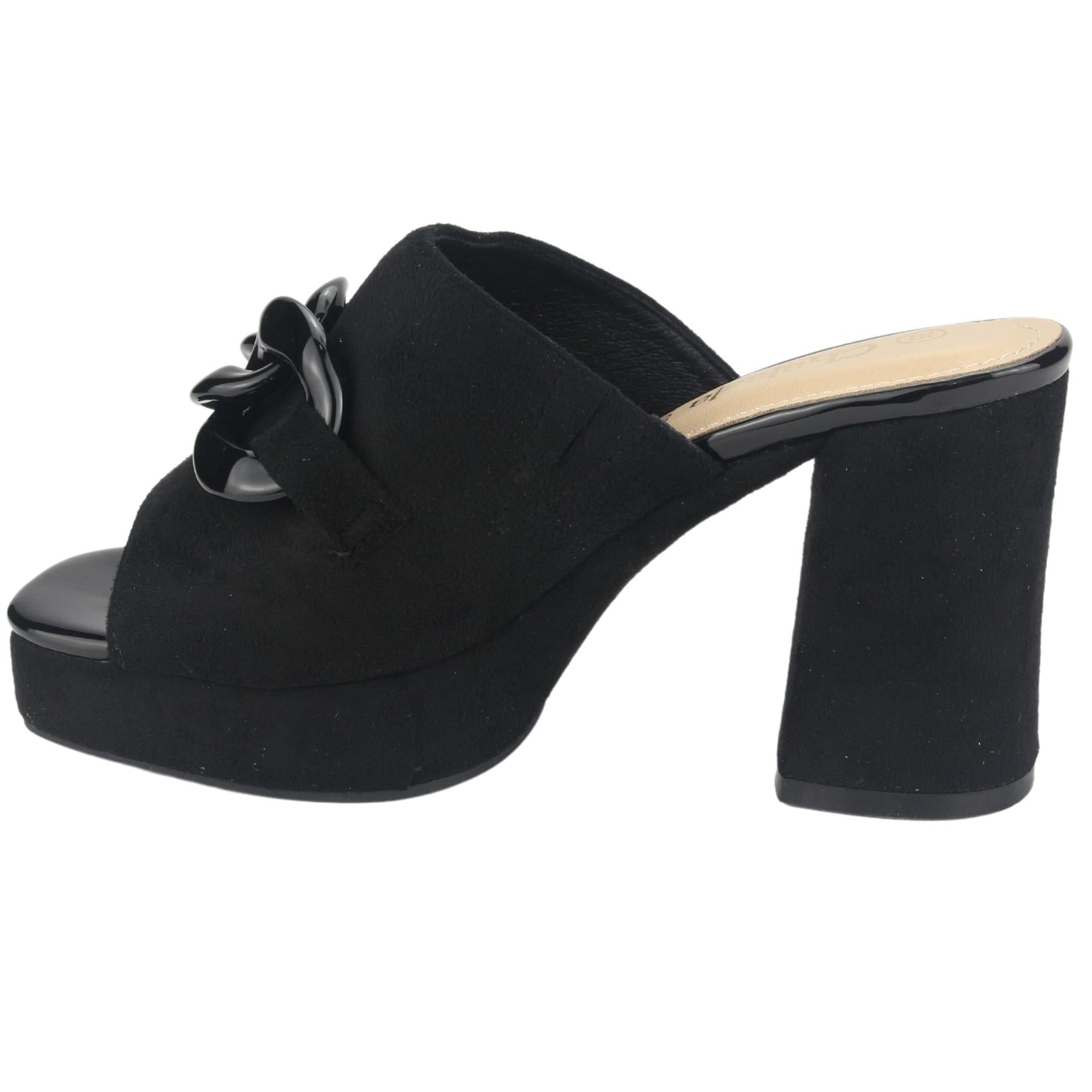 SANDALIAS MUJER CHALADA SUSSI-2 NEGRO CASUAL - 2