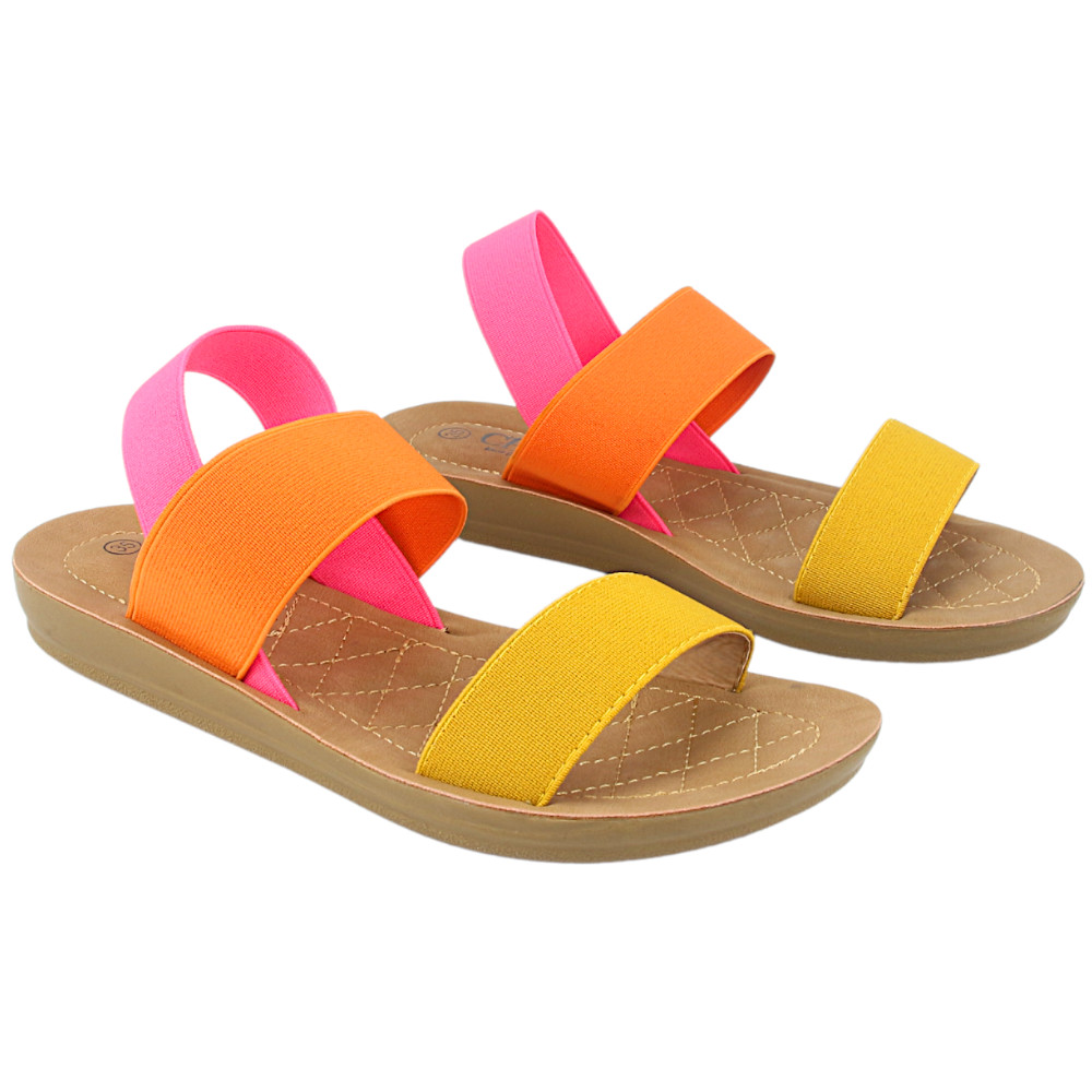 SANDALIAS MUJER CHALADA TEXTIL QUANTA-10 MULTI CASUAL - 3