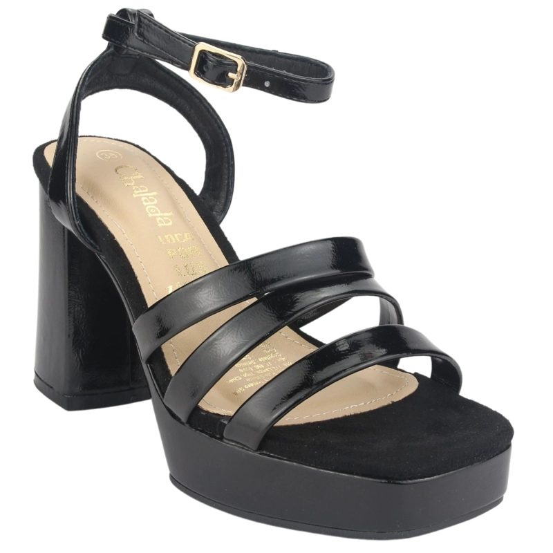 SANDALIAS MUJER CHALADA SUSSI-3 NEGRO CASUAL - 3